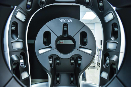 KYDEX® Thermoplastics easily form into the intricate geometries shown on this Canfield Scientific VECTRA WB360 3D imaging system designed by HS Design, Inc.
