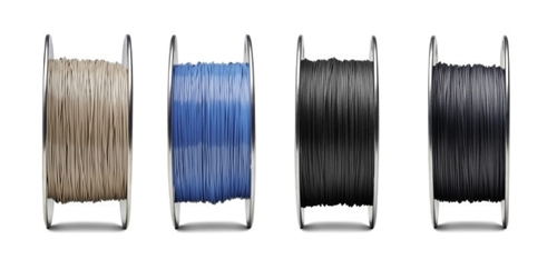 Ensinger TECAFIL filament spools for additive manufacturing.