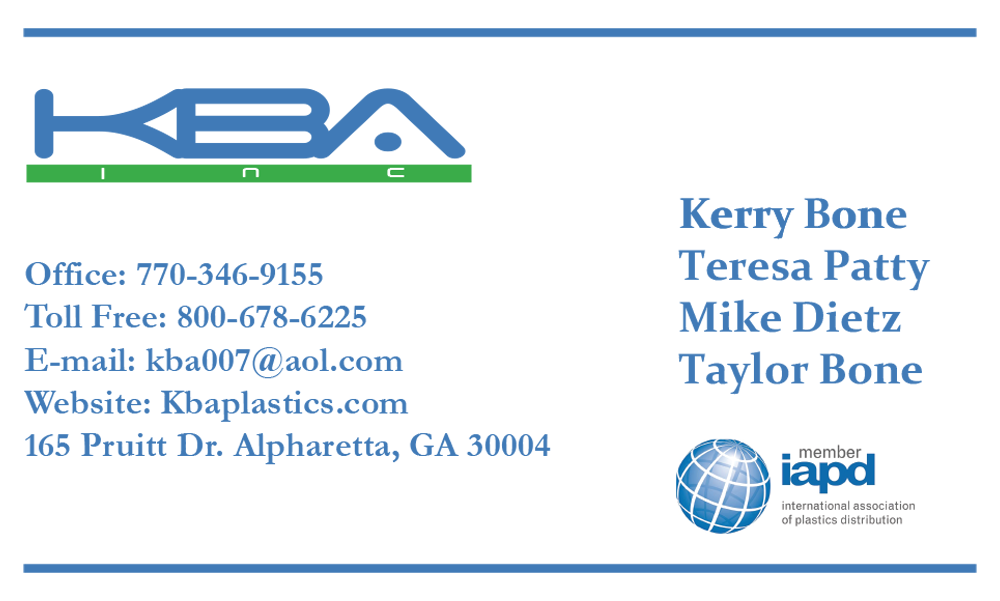 KBA Inc Business Card