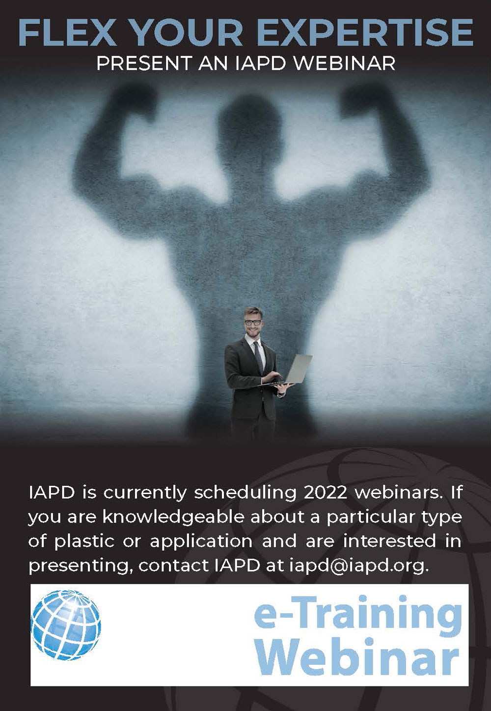 IAPD Webinar Advertisement