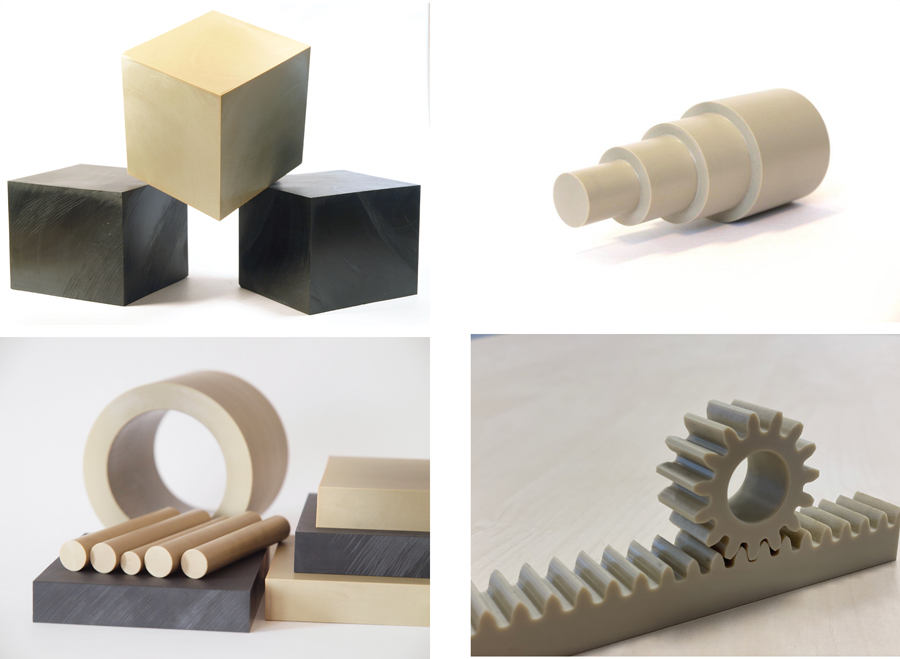Kepstan® stock shapes and machined parts.