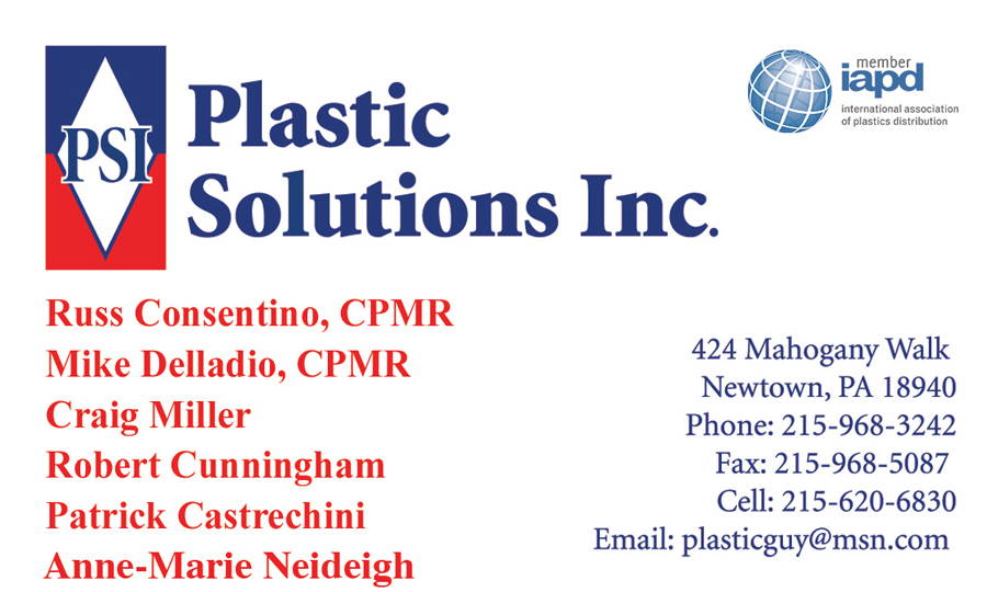 Plastic Solutions Inc. Business Card