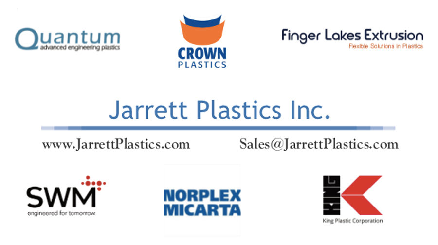 Jarret Plastics Inc. Business Card