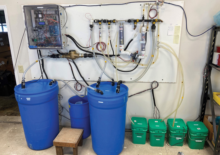 New Life International’s H2autO water purifier unit