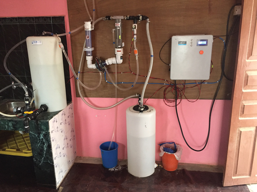 New Life International’s water purification system in Nepal