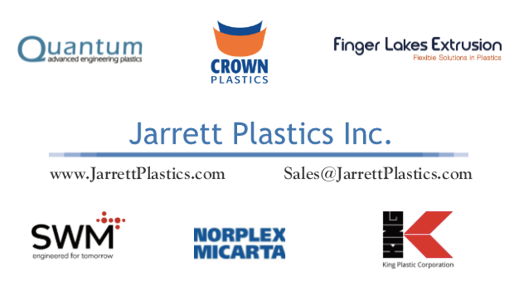 Jarrett Plastics, inc. business card