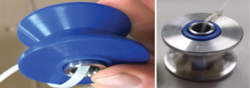 HPV roller and steel roller with HPV bushing