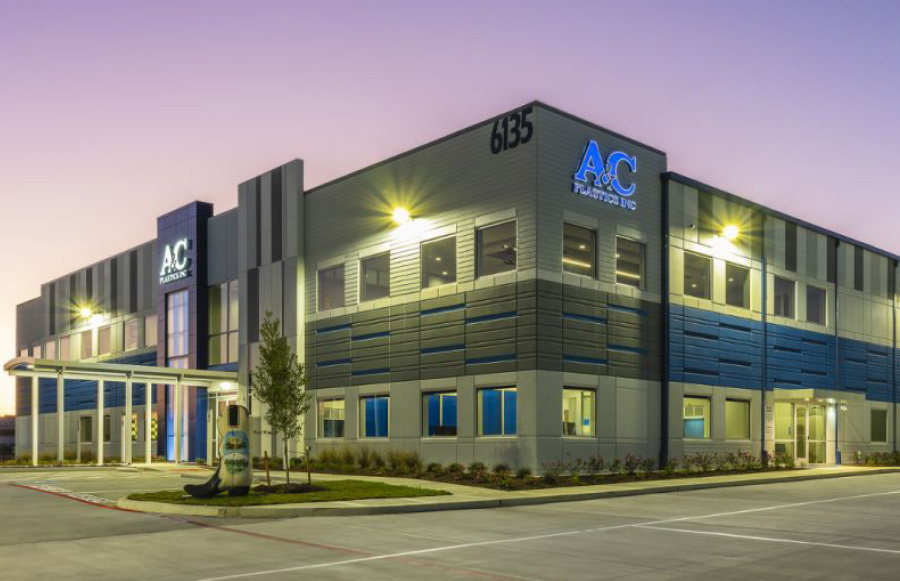 outdoor front view of A&C Plastics, Inc.