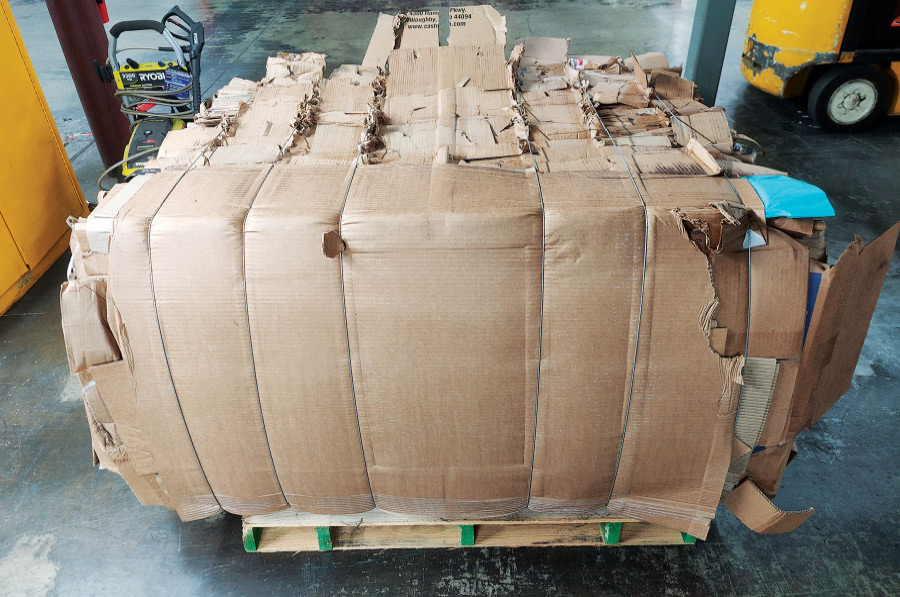 recycling collections at the Curbell Plastics, Inc. Arlington, TX location