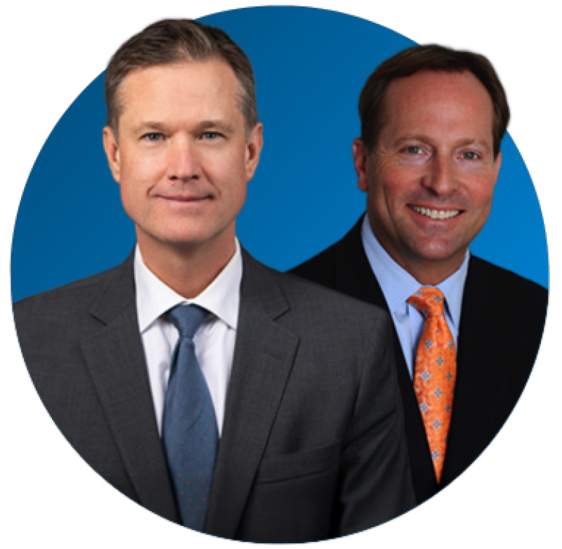 Gordon Taylor and Conrad Lass