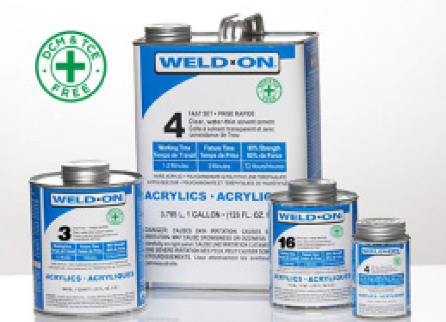 Weld-On® adhesive by IPS Adhesives.