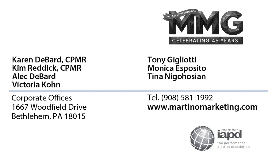 Martino Marketing Group business card