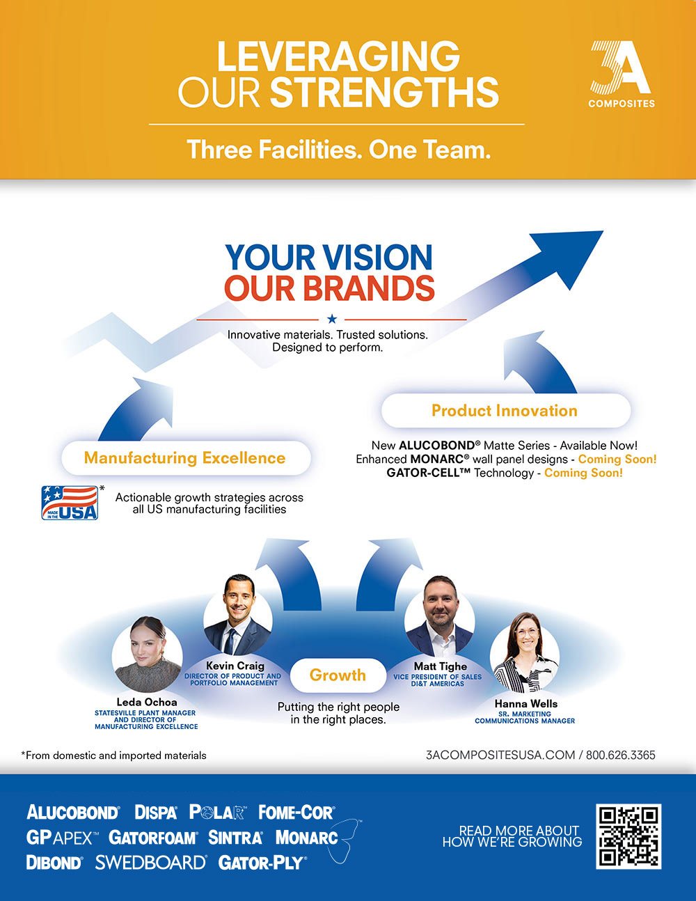 3A Composites USA, Inc. Adverisement