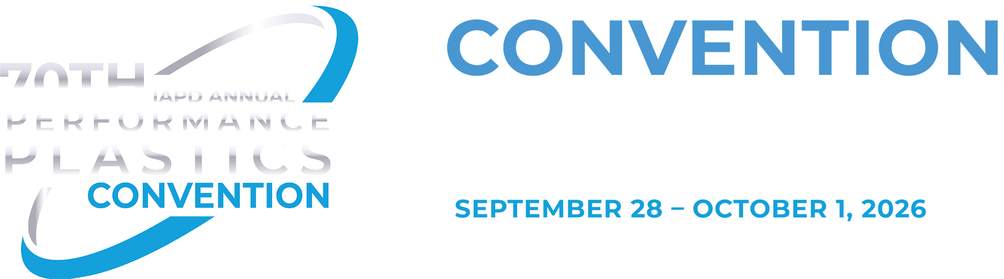 70th IAPD Annual Performance Plastics Convention logo, Convention Preview September 28 - October 1, 2026 Atlanta, GA, USA